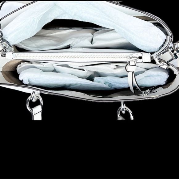 NWT Michael Kors Cece Ribbon Chain Satchel - Picture 16 of 16